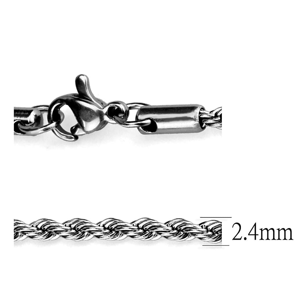High polished (no plating) Stainless Steel Chain with No