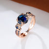 Brilliant Blue Elegance Sapphire Ring