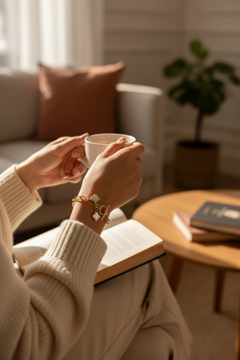 Everyday wear with bracelet